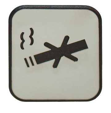 idéogramme rectangle interdiction fumer